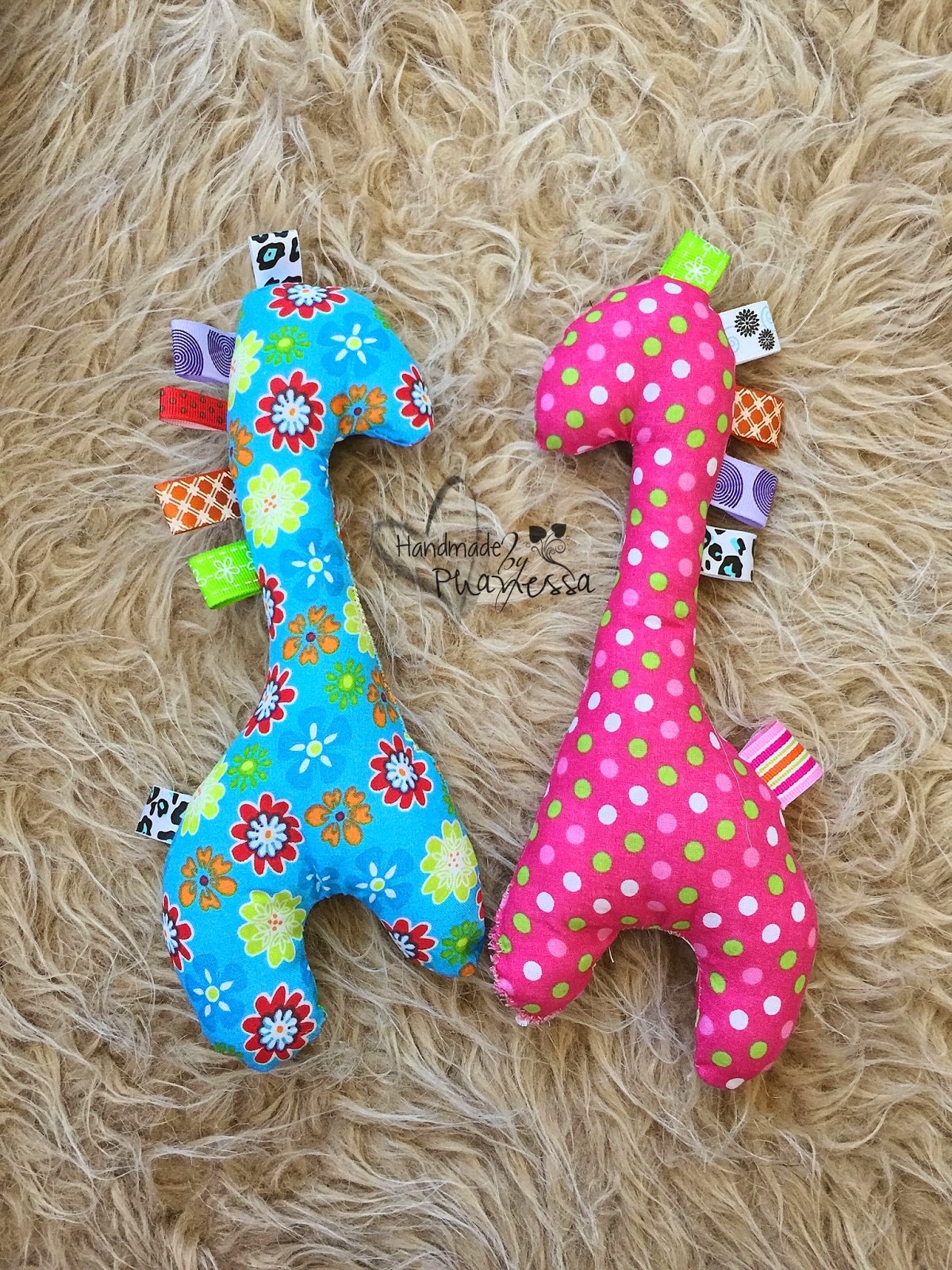 Phanessa s Crafts Baby Giraffe Tag Toy