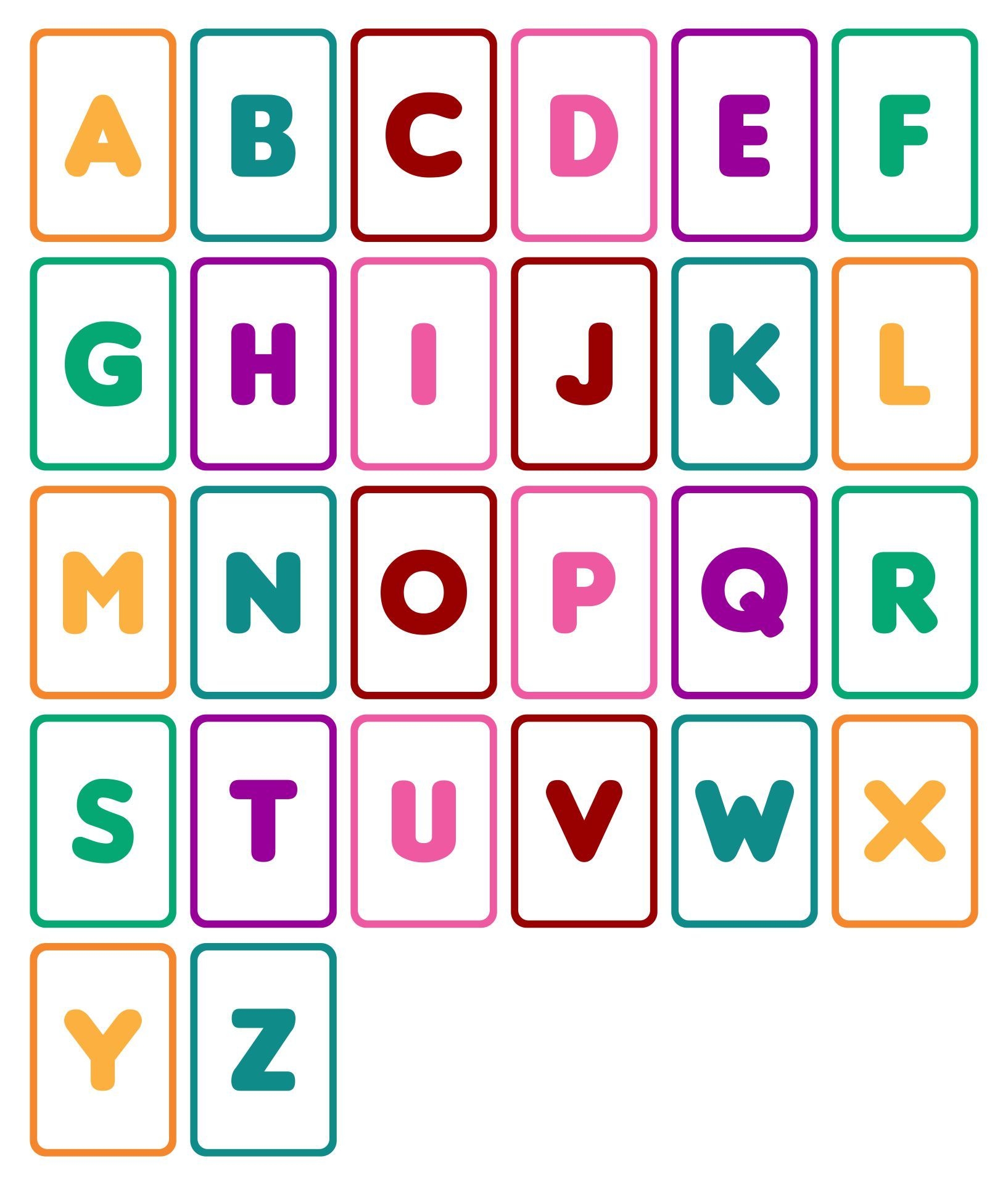 Preschool ABC Letters 10 Free PDF Printables Printablee
