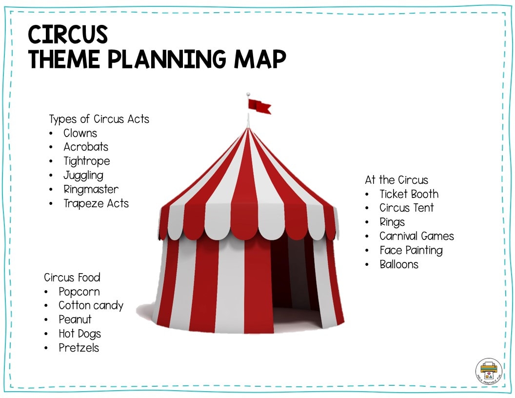 Free Printable Circus Tents