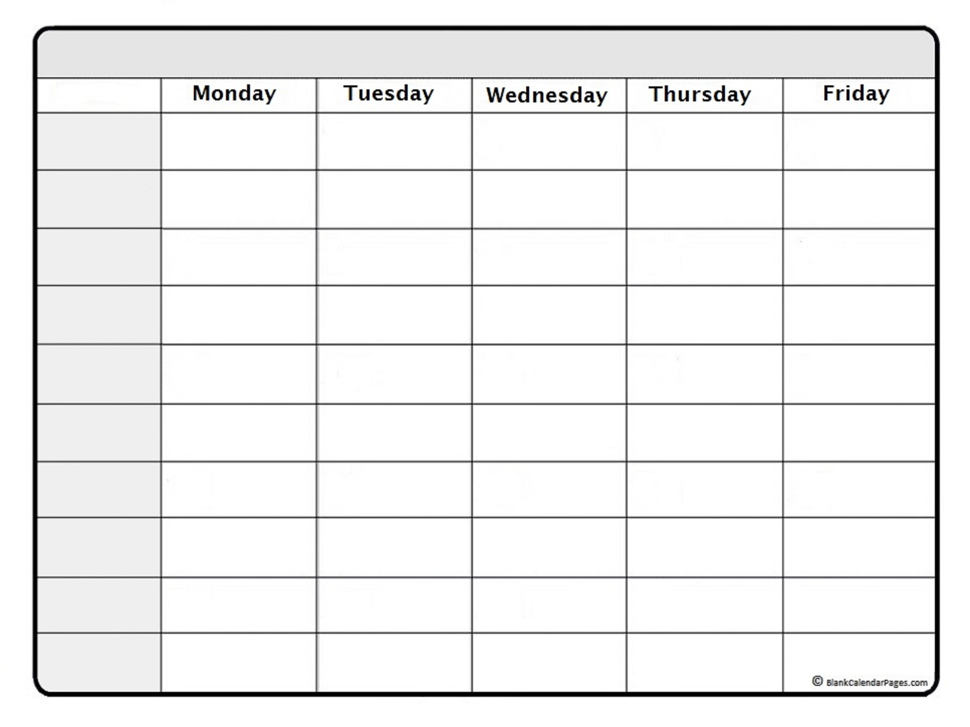 Print Cheap Weekly Calendar