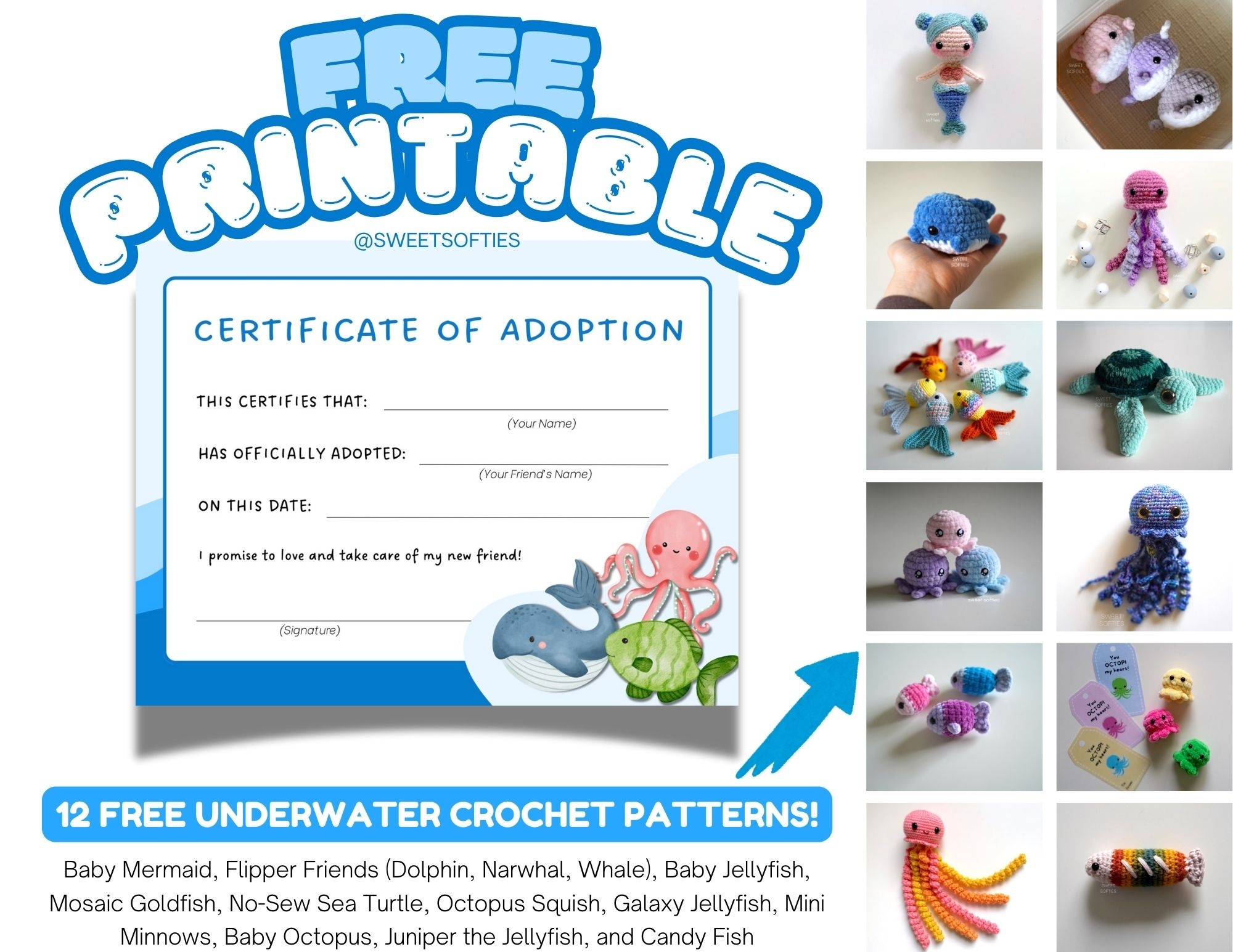 Free Printable Cat Adoption Certificate