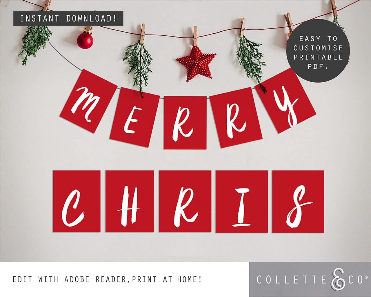 Christmas Decorations Printables Free