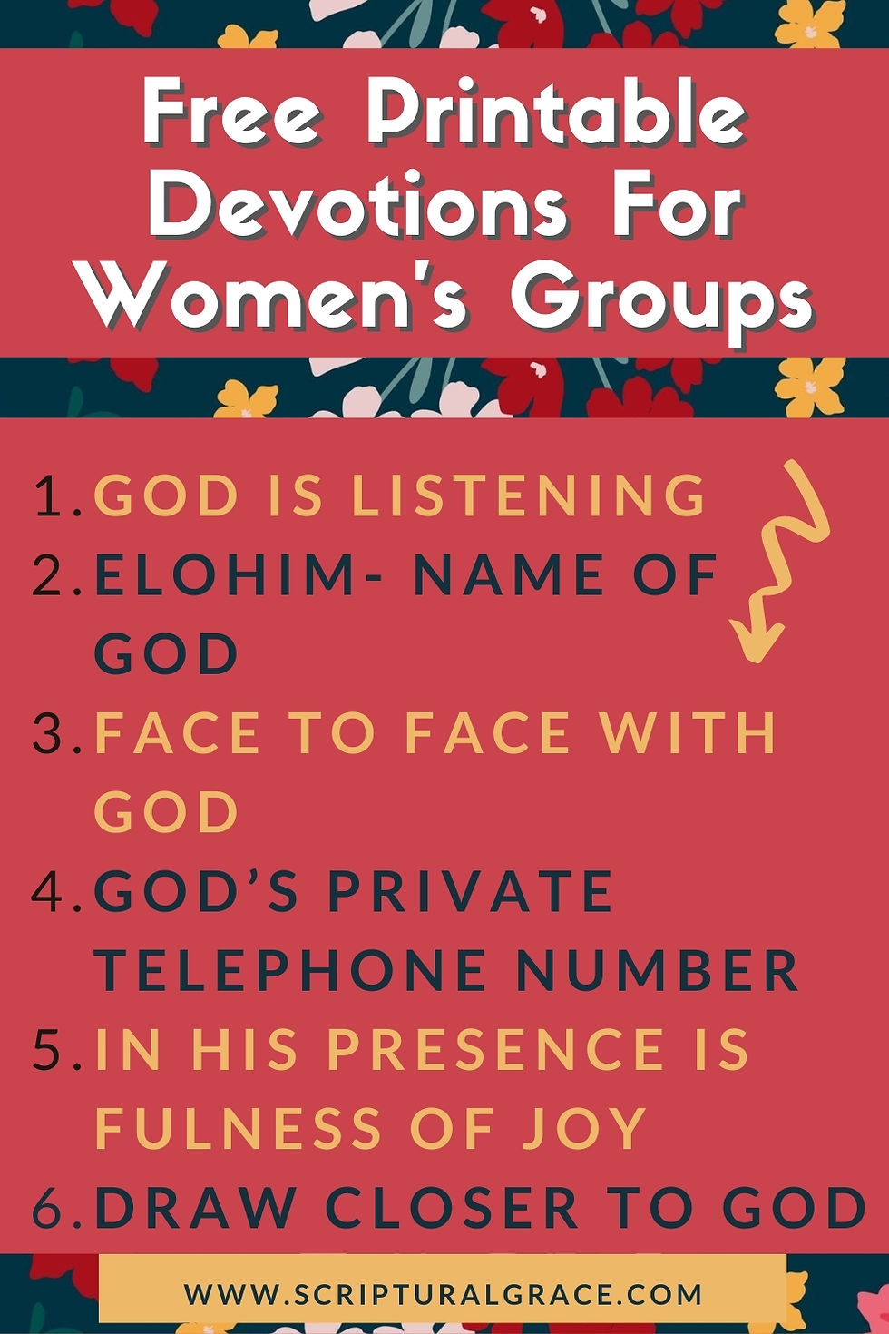 Printable Devotions For Women s Groups