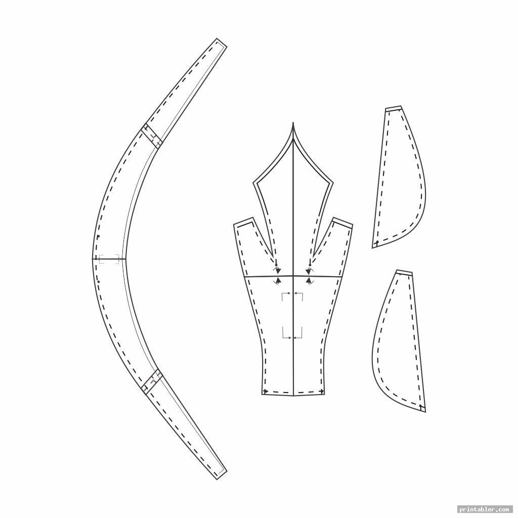 Printable Doo Rag Sewing Pattern