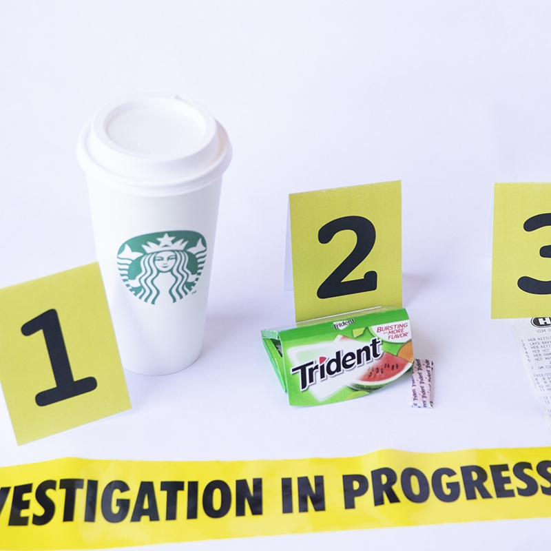 Printable Evidence Markers Pigskins Pigtails
