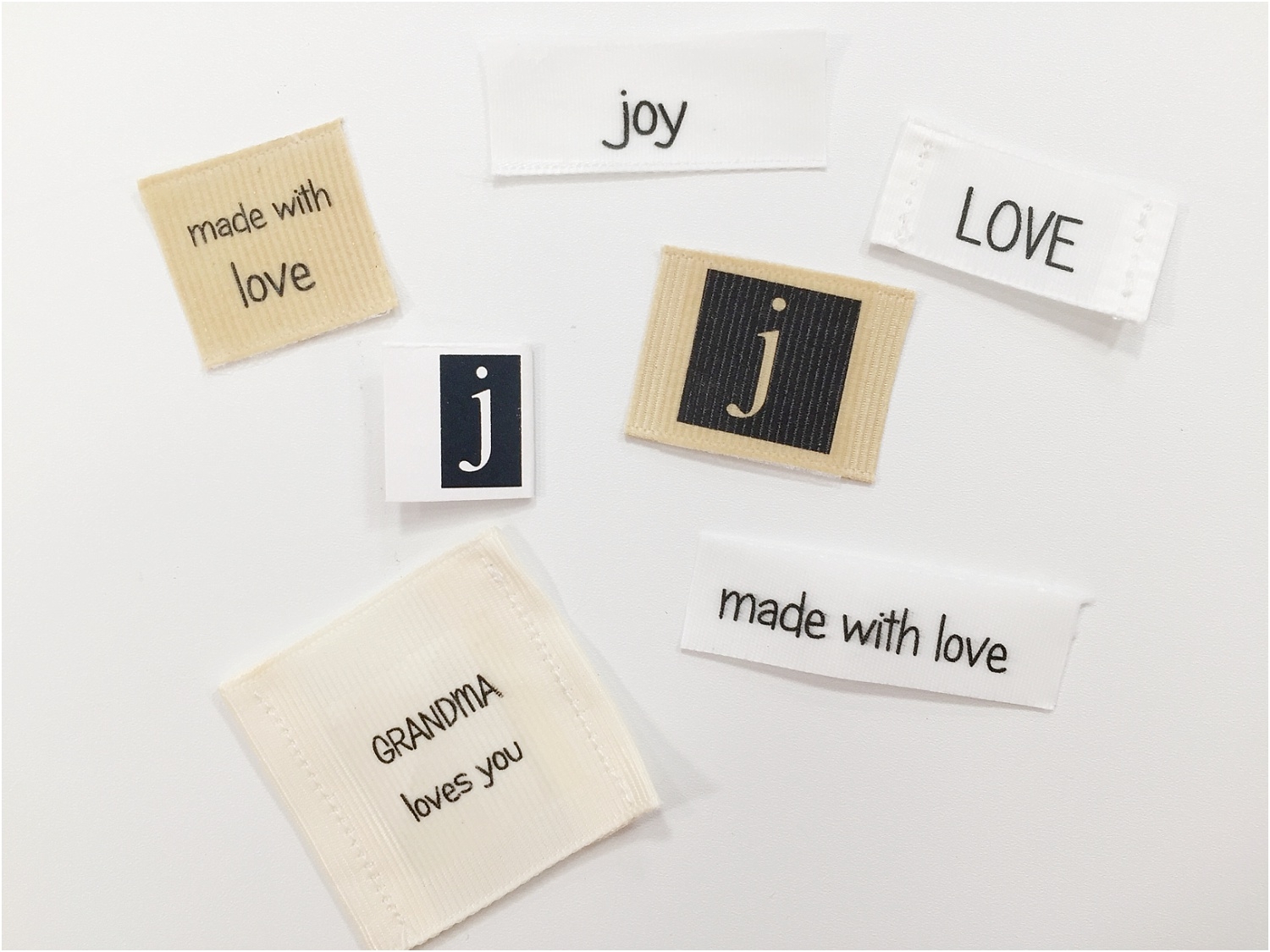Printable Fabric Labels Editable PDF You Make It Simple