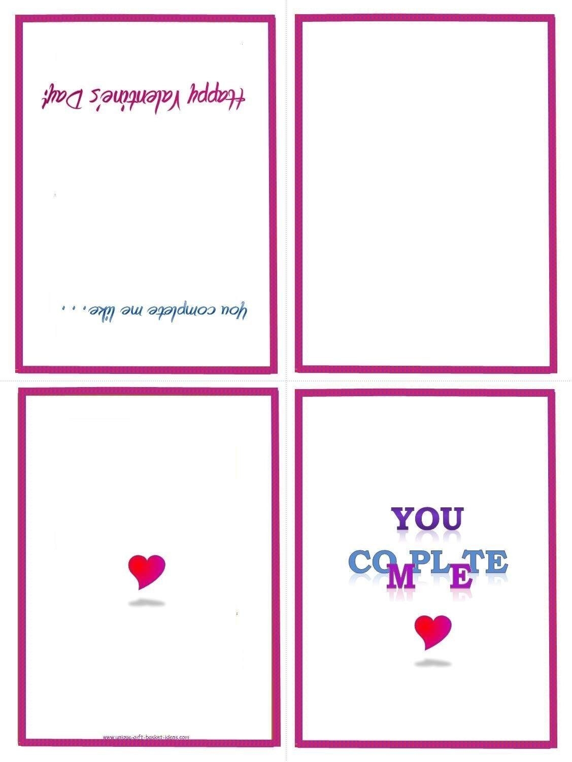 Printable Folding Card Template Theveliger Inside Quarter Fold Birthday Card Template