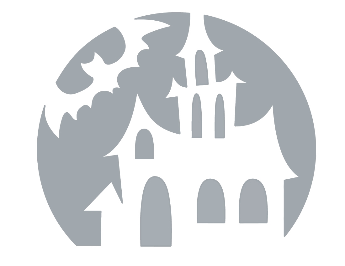 Printable Haunted House Stencil Coolest Free Printables