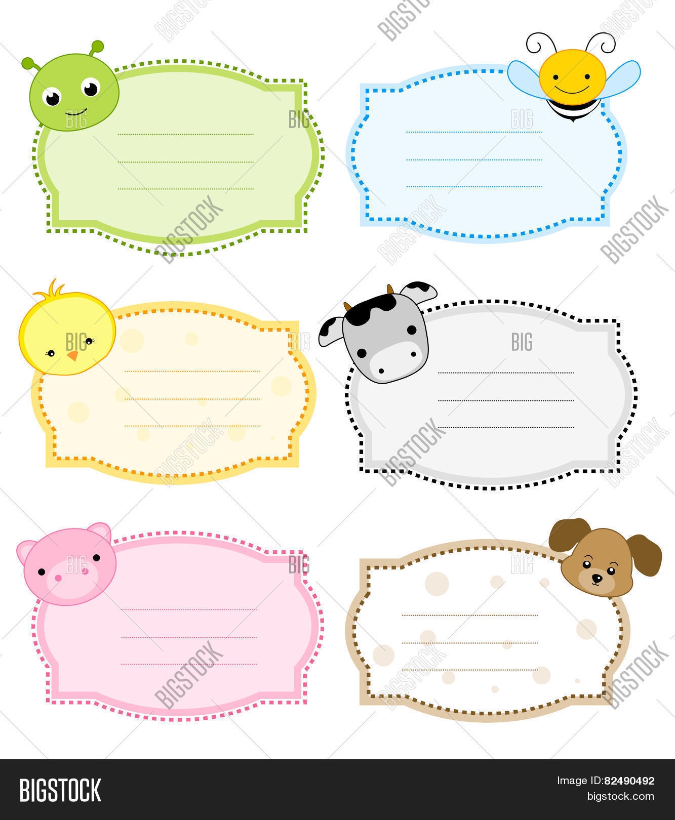 Free Printable Preschool Name Tags