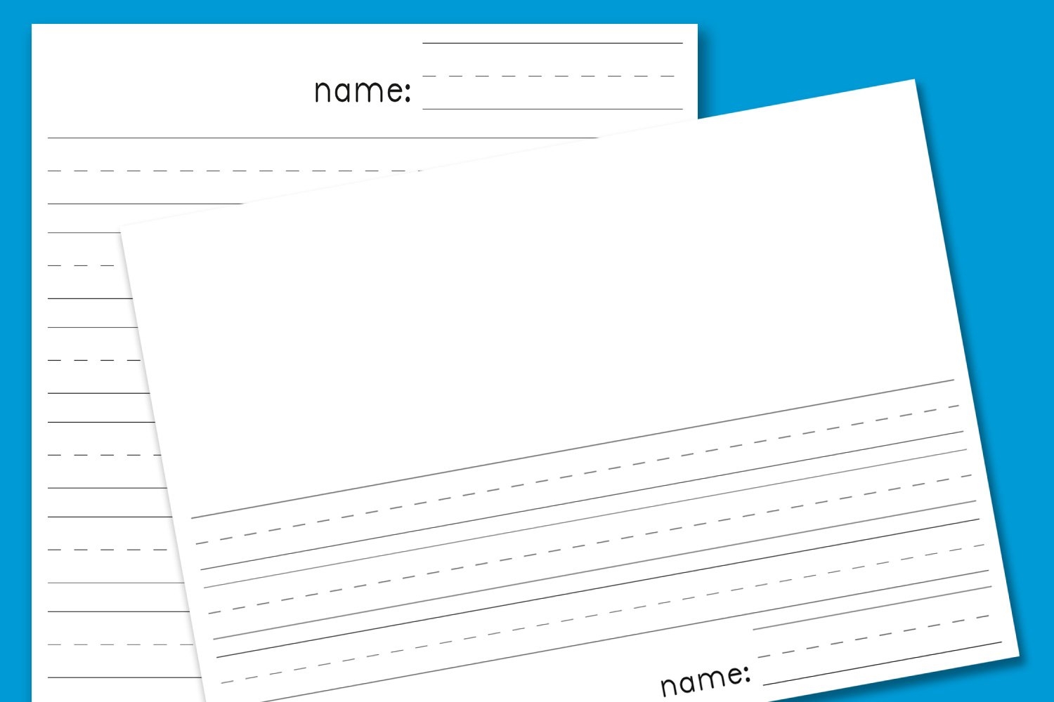 Printable Lined Paper PRINT FREE Every Lined Paper You Could Ever Want 
