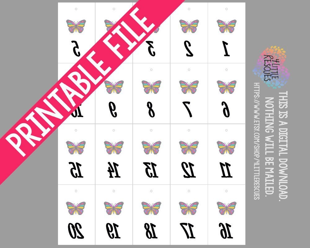 Free Printable Facebook Live Numbers
