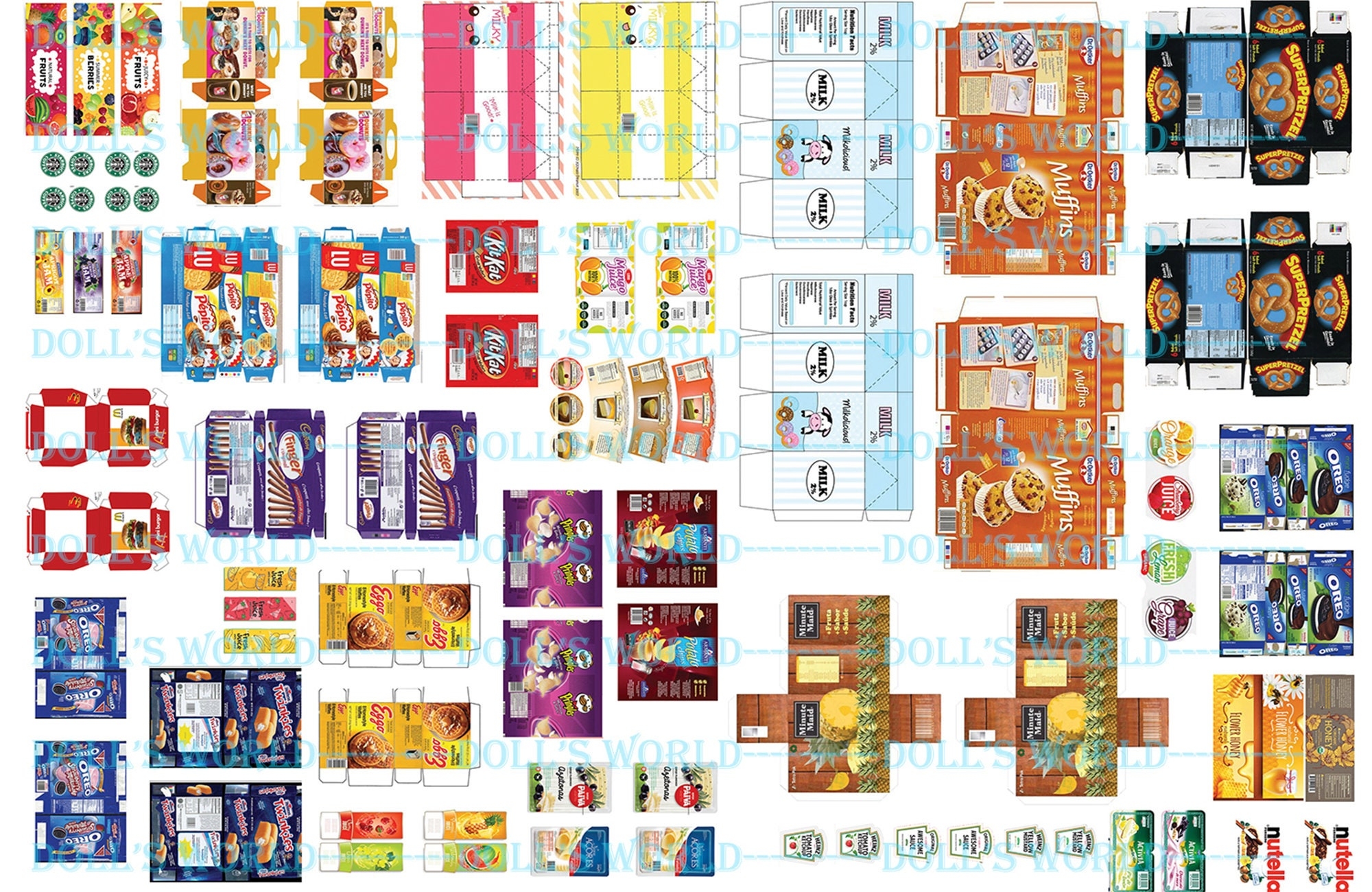 Free Miniature Printables