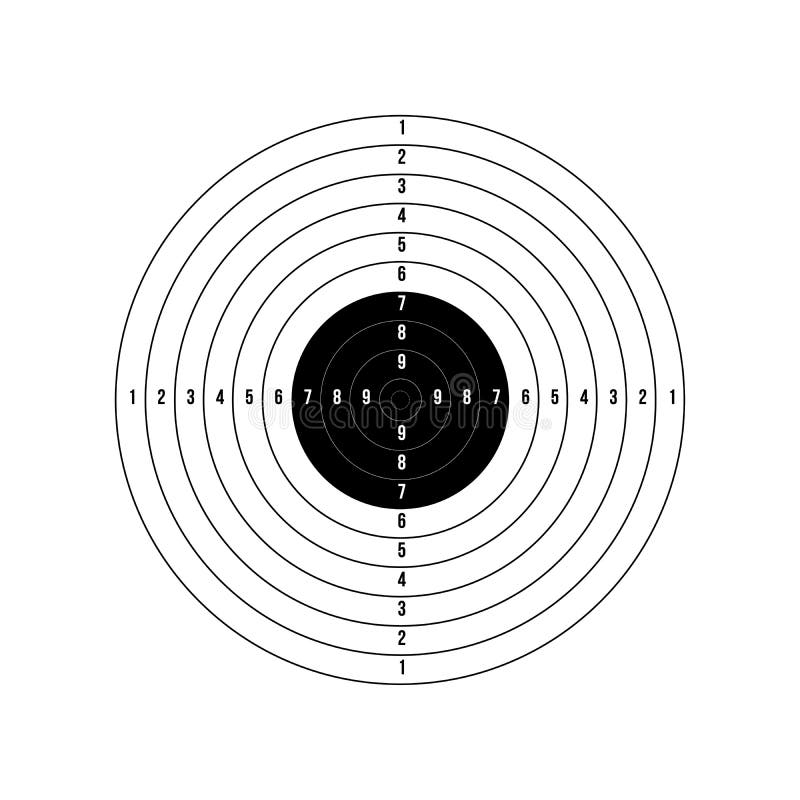 Printable Shooting Target Stock Illustrations 40 Printable Shooting Target Stock Illustrations Vectors Clipart Dreamstime