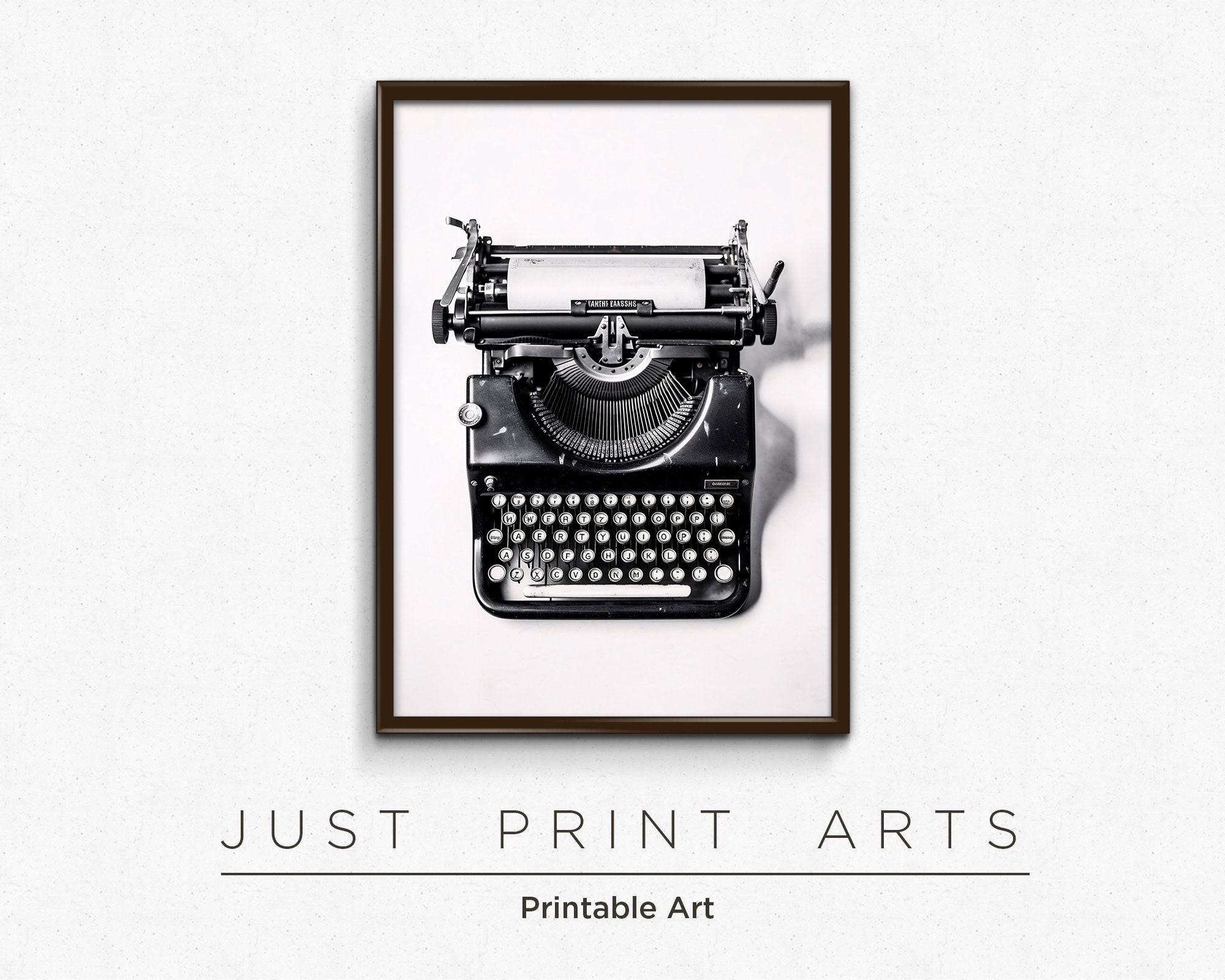 Printable Typewriter Etsy