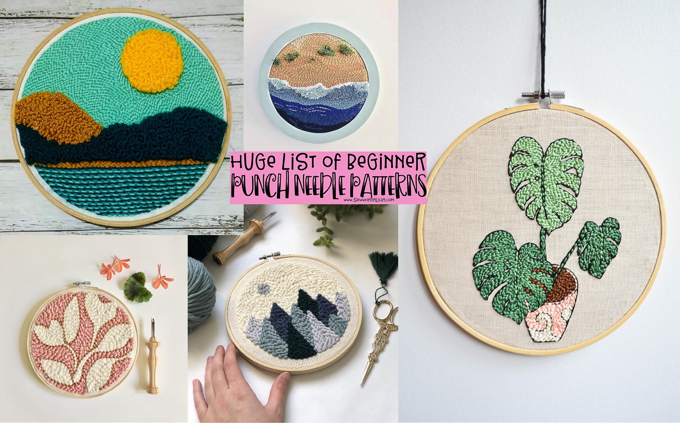 Free Printable Punch Needle Patterns