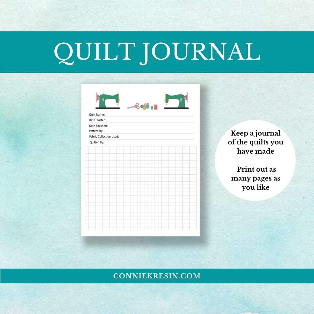 Quilt Planner And Calendar Freemotion By The River