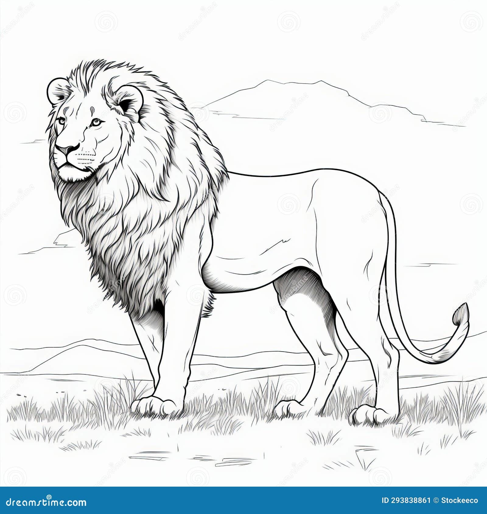 Realistic Lion Coloring Page Stock Illustrations 29 Realistic Lion Coloring Page Stock Illustrations Vectors Clipart Dreamstime