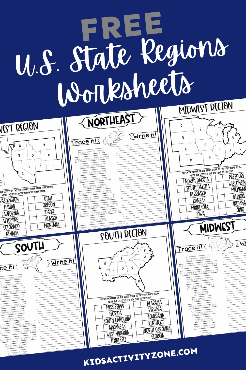 Free Printable Mississippi Worksheets