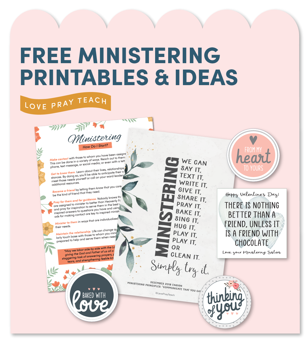 Free Printable Ministering Sheets
