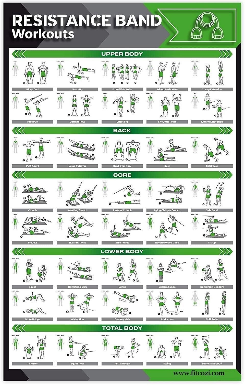 Resistance Band Exercises Pdf