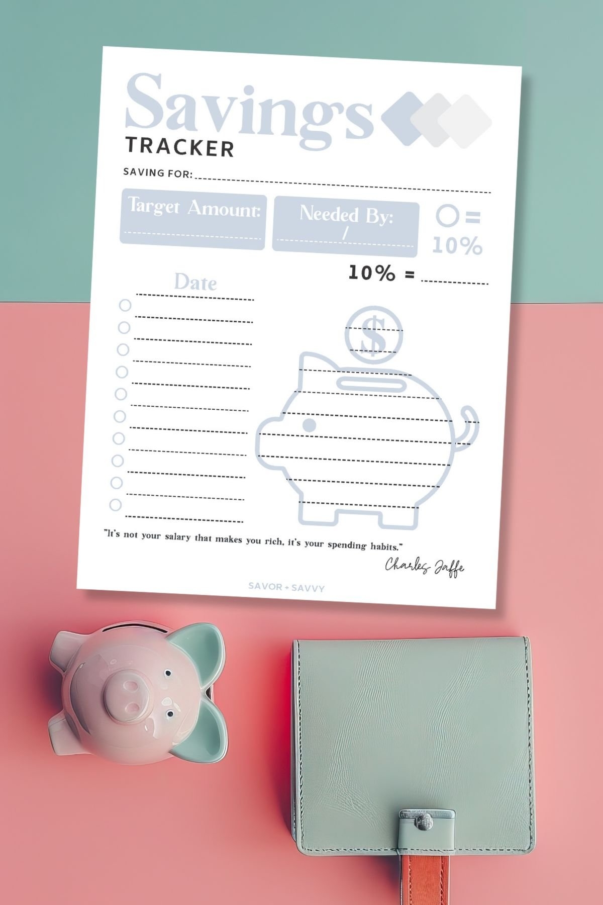 Free Savings Printable