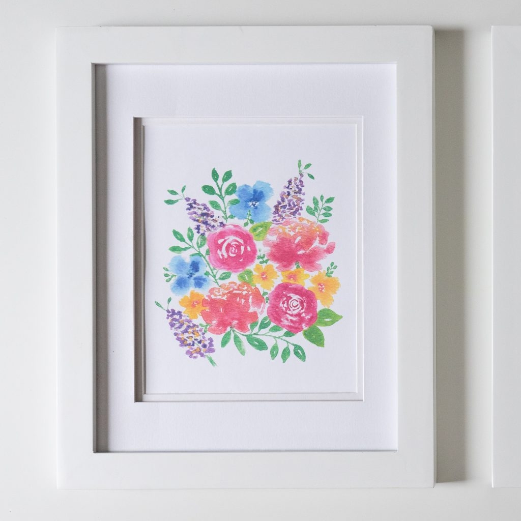 Set Of 3 Floral Nursery Prints Free Printables Handmade Weekly