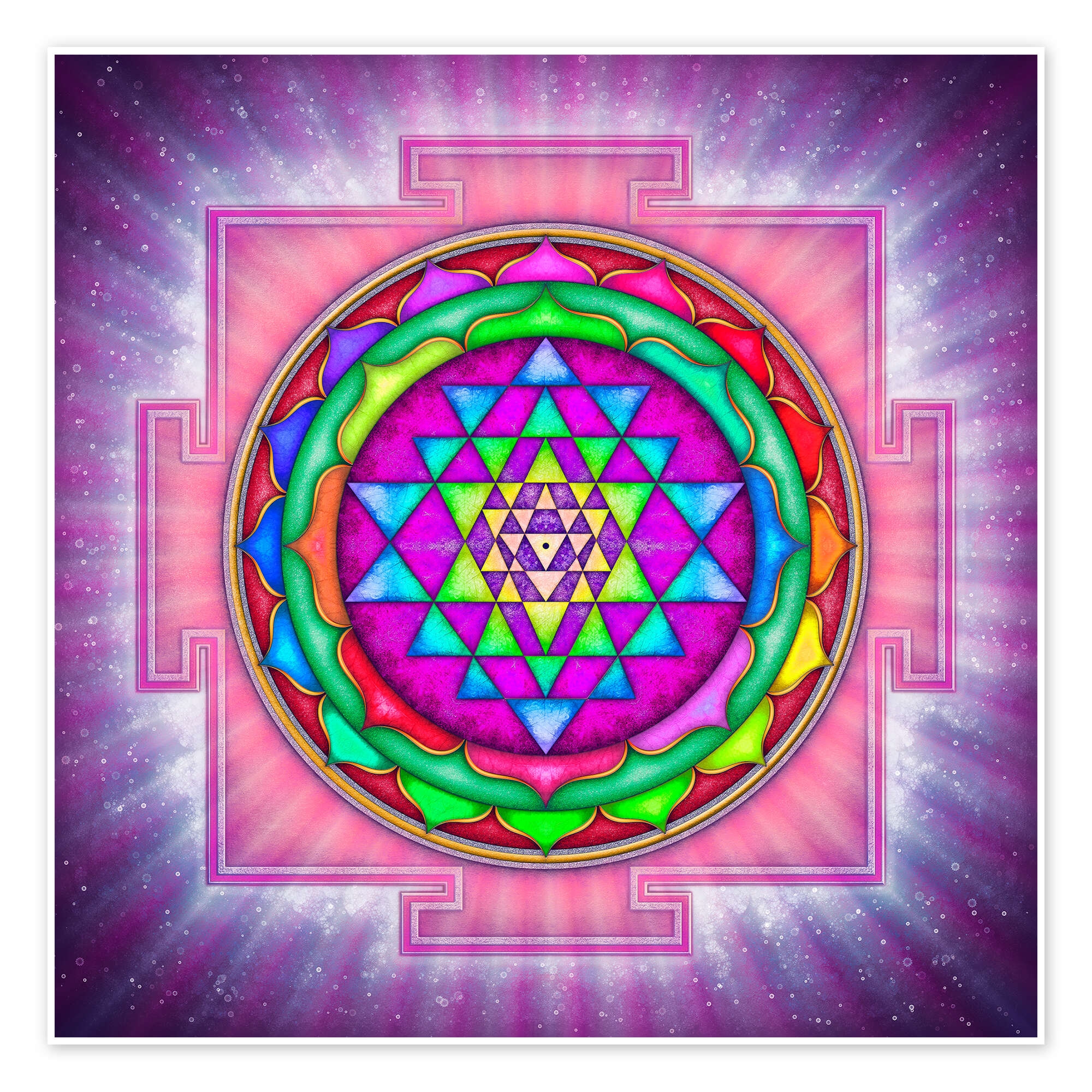 Free Printable Sri Yantra