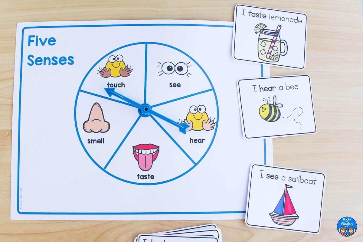 Simple Summer Five Senses Games Free Printable 