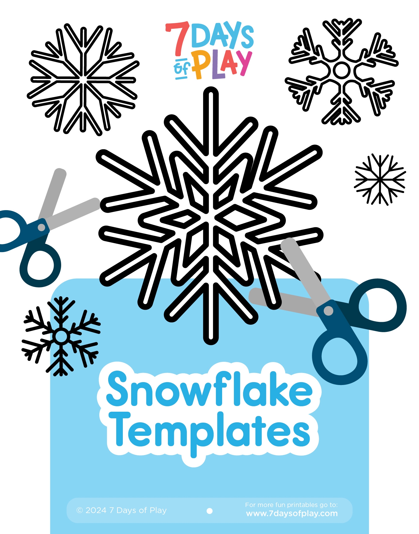 Free Printable Snowflake