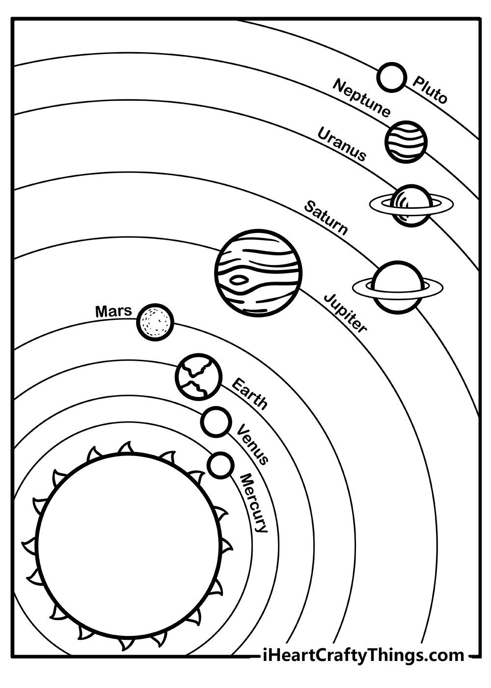 Solar System Coloring Pages 100 Free Printables 