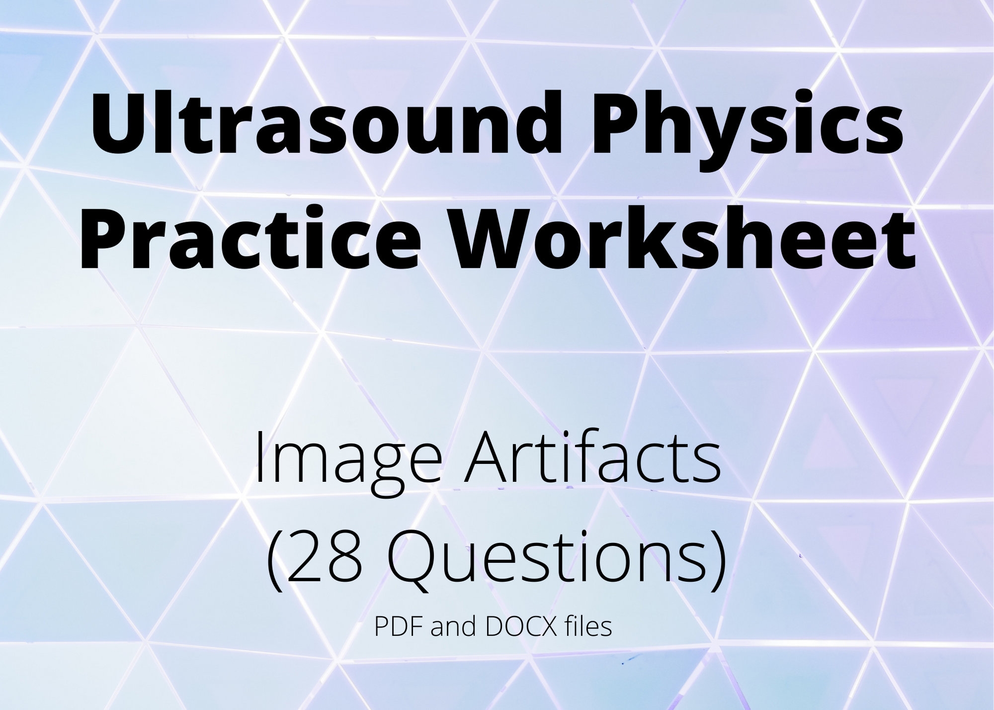 Free Printable Ultrasound Worksheets