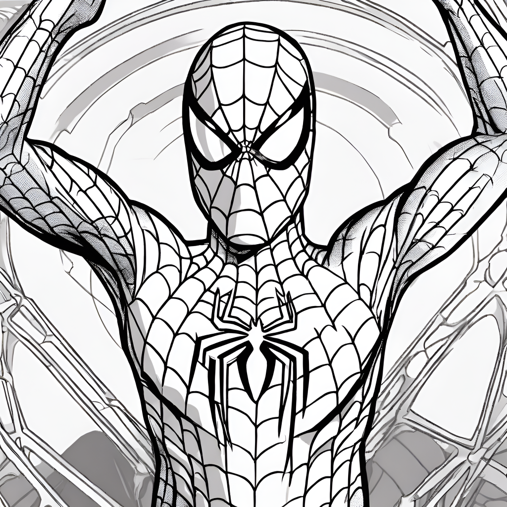 Free Printable Spiderman Coloring Sheets