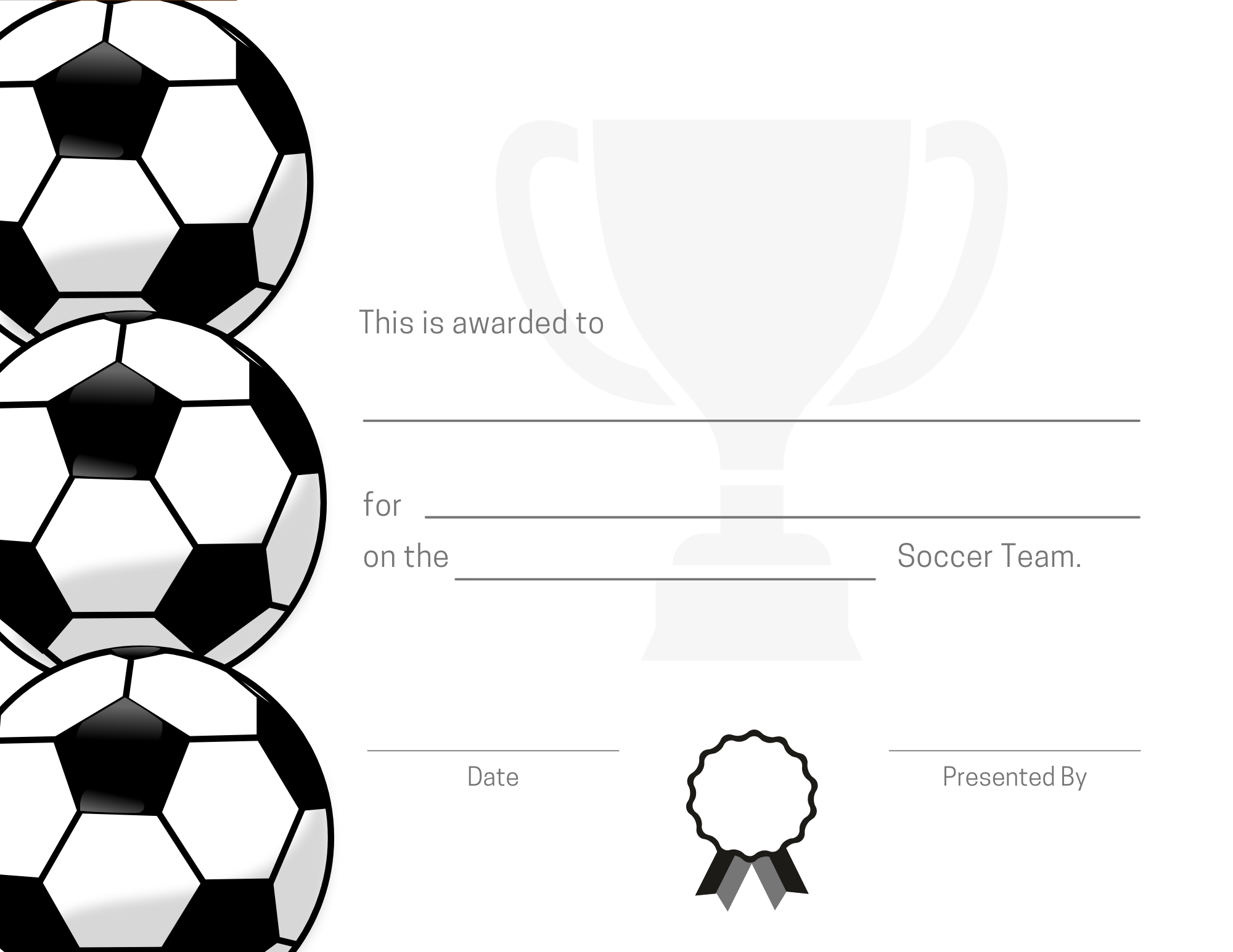 Sports Award Certificates Free And Customizable Designs SignUp