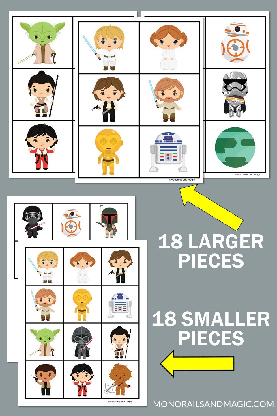 Free Printable Star Wars Characters