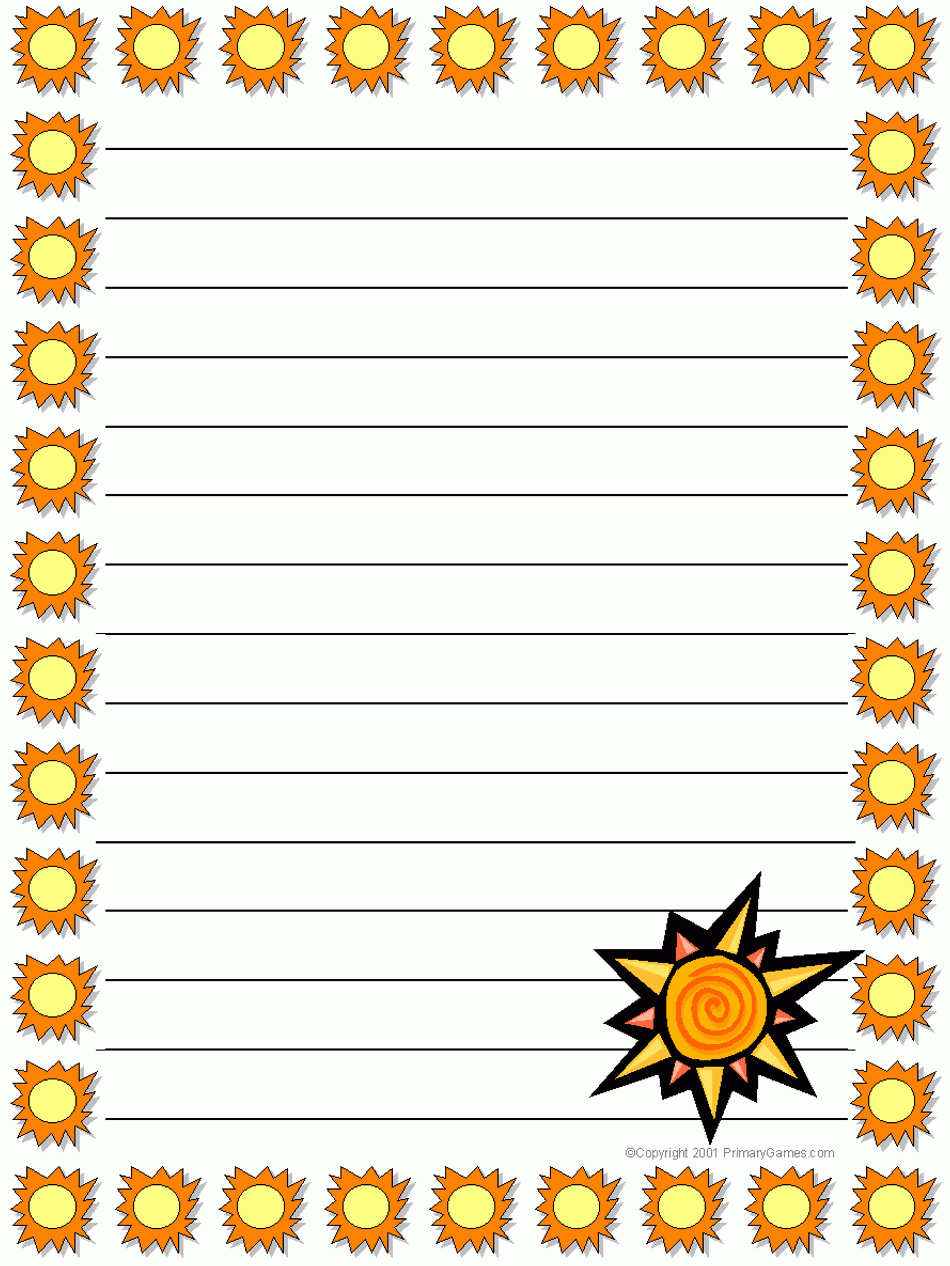 Printable Free Stationary