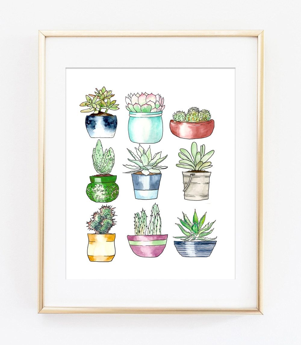 Succulent Printables Free