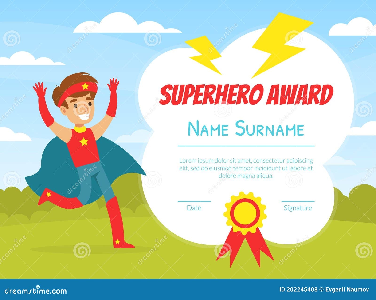 Free Printable Superhero Certificates