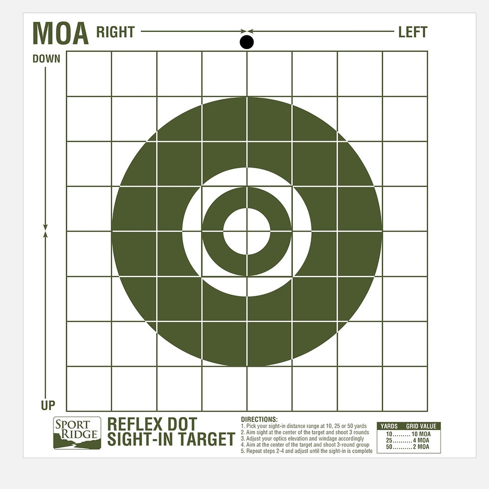 Free Printable Sighting In Targets