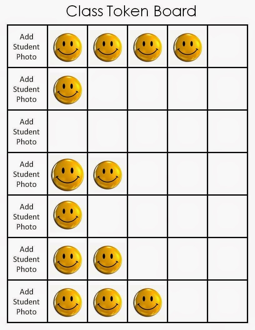 Free Printable Token Boards