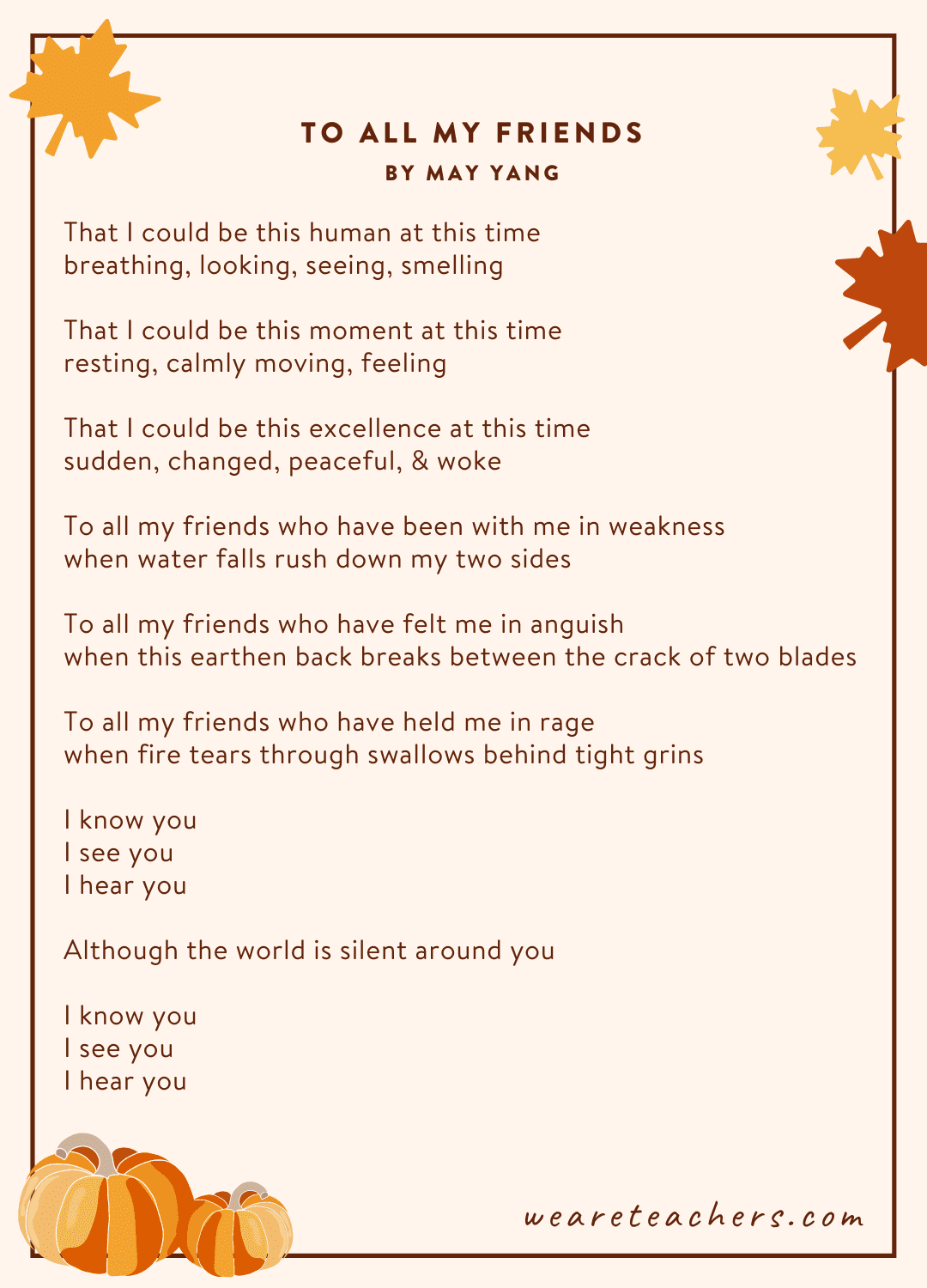 The Best Thanksgiving Poems For Kids Of All Ages And Reading Levels