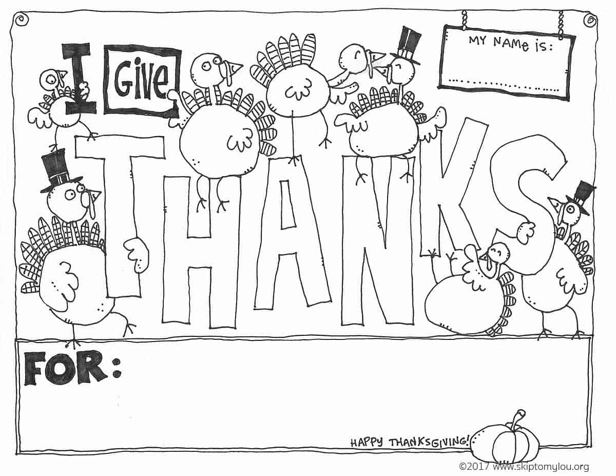 The CUTEST Free Turkey Coloring Pages Skip To My Lou