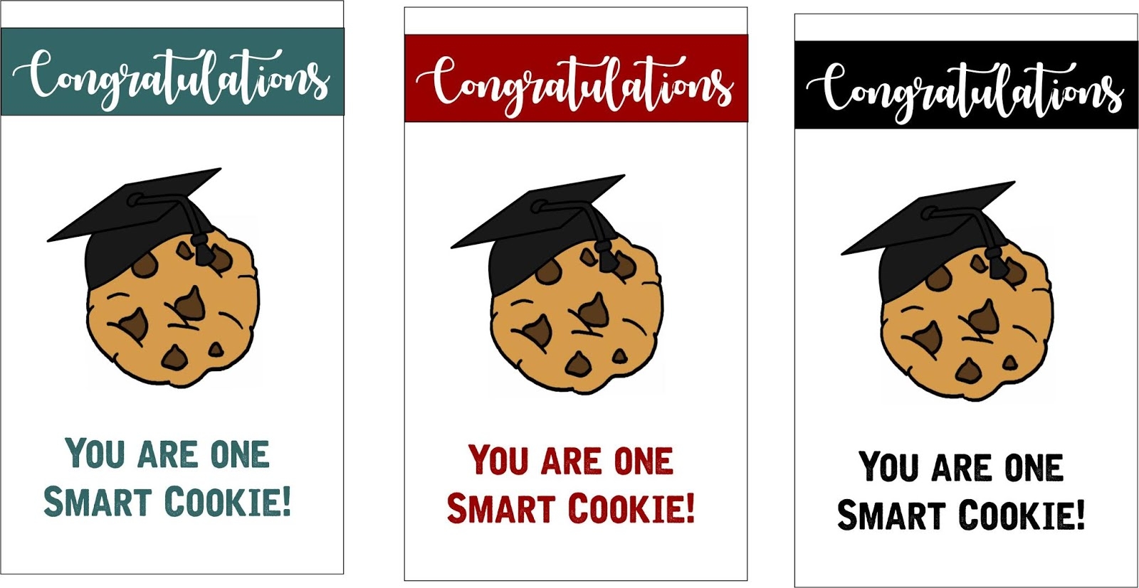 One Smart Cookie Free Printable