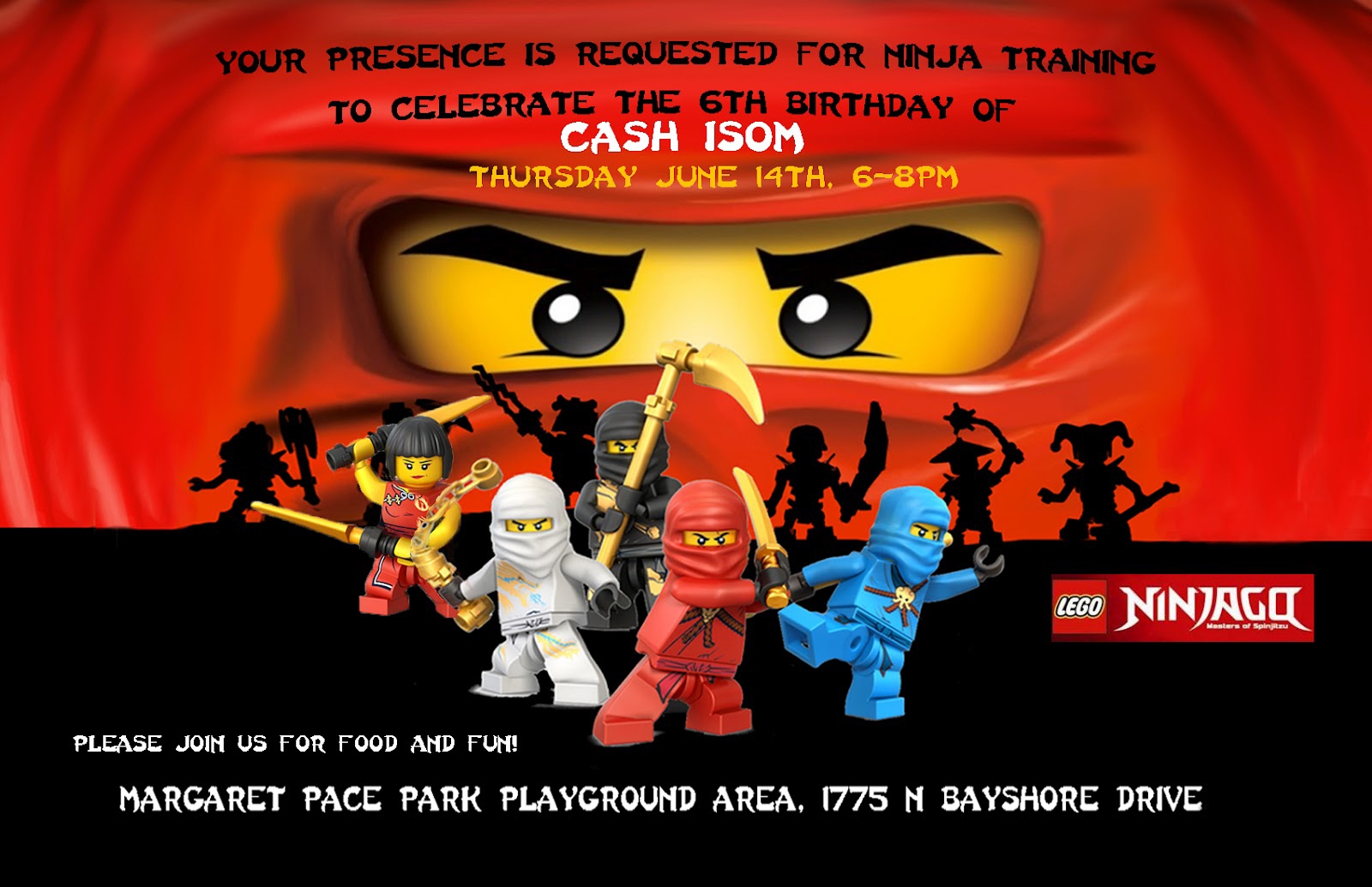 Free Ninjago Printables