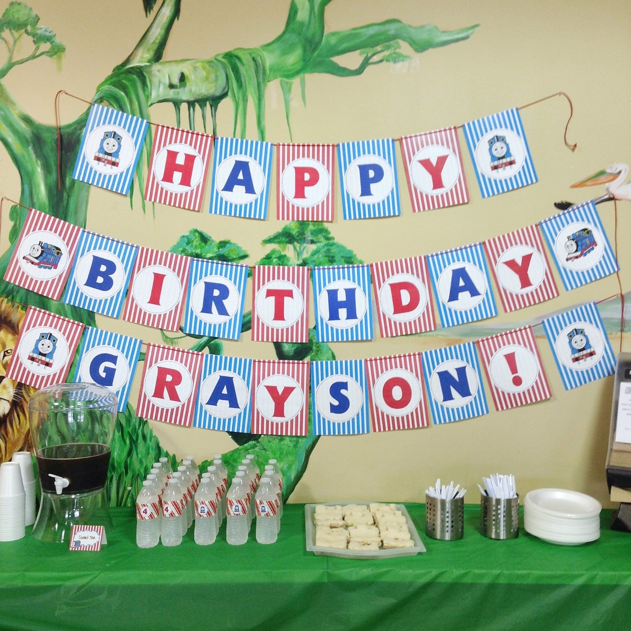Thomas The Train Birthday Party with Free Thomas And Friends Birthday Printables Fab Everyday