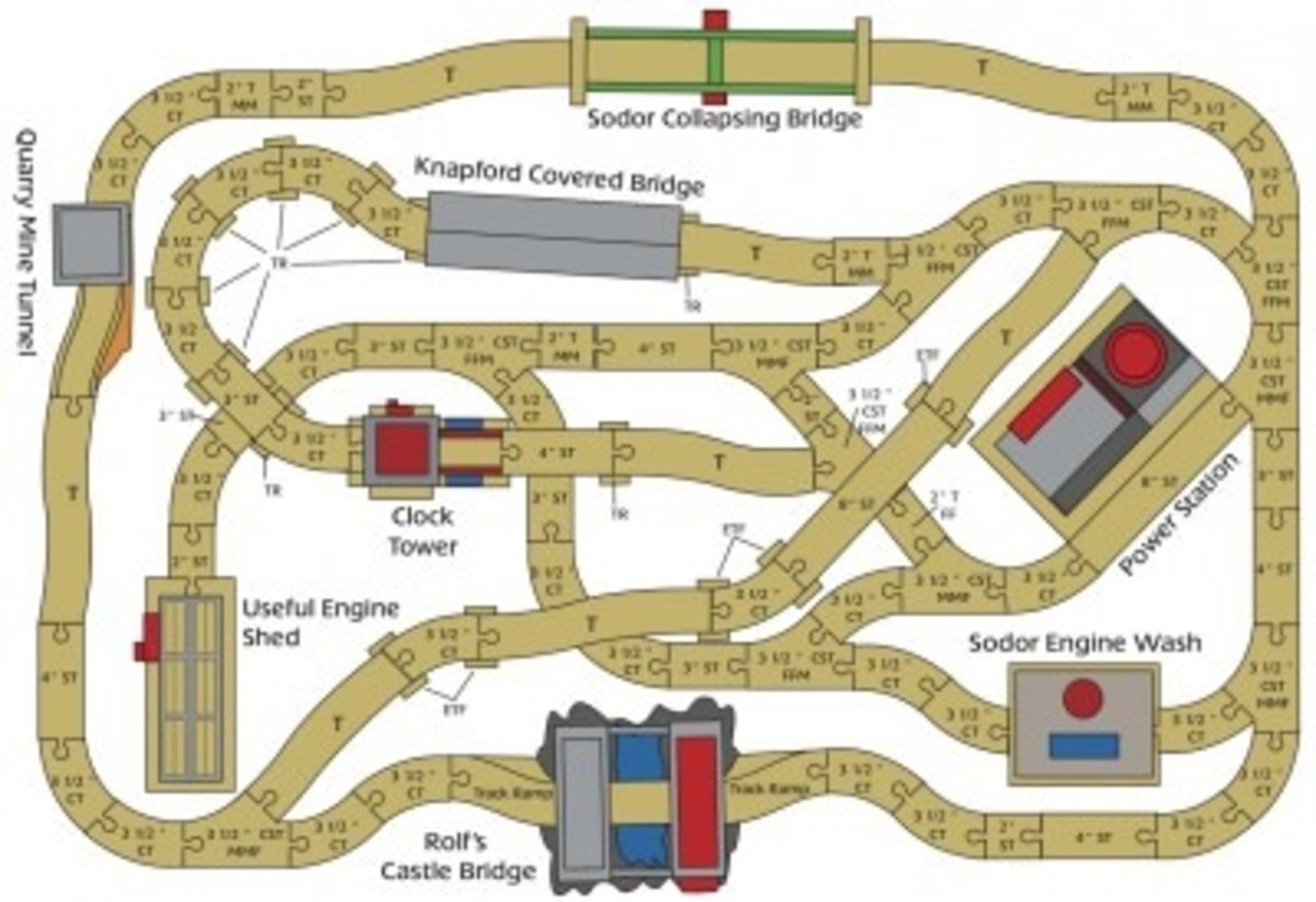 Free Printable Train Tracks
