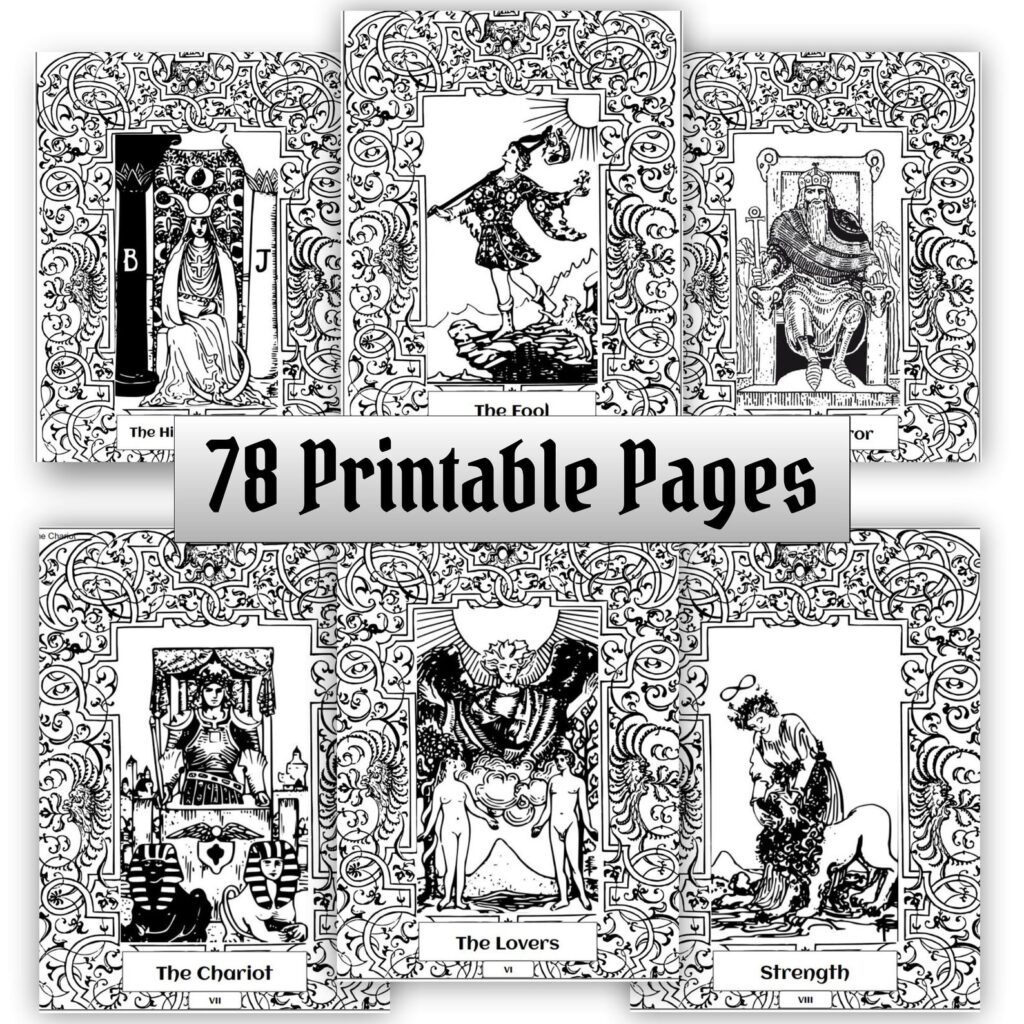 Free Tarot Decks Printable