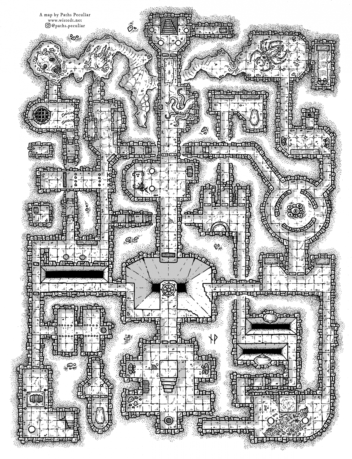 Top down Map Archives Paths Peculiar