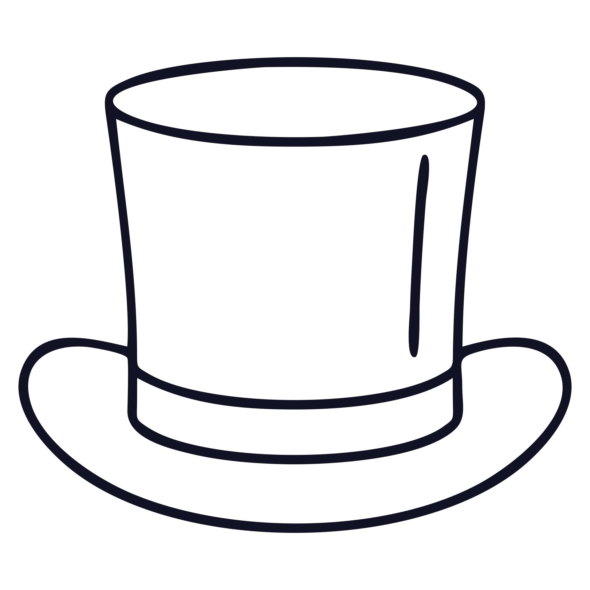 Top Hat Pattern 10 Free PDF Printables Printablee