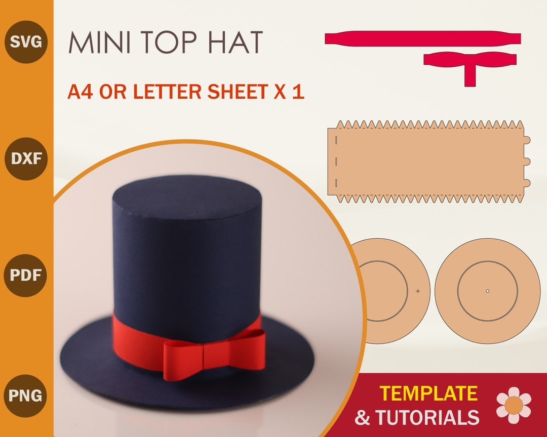 Free Printable Top Hat Templates