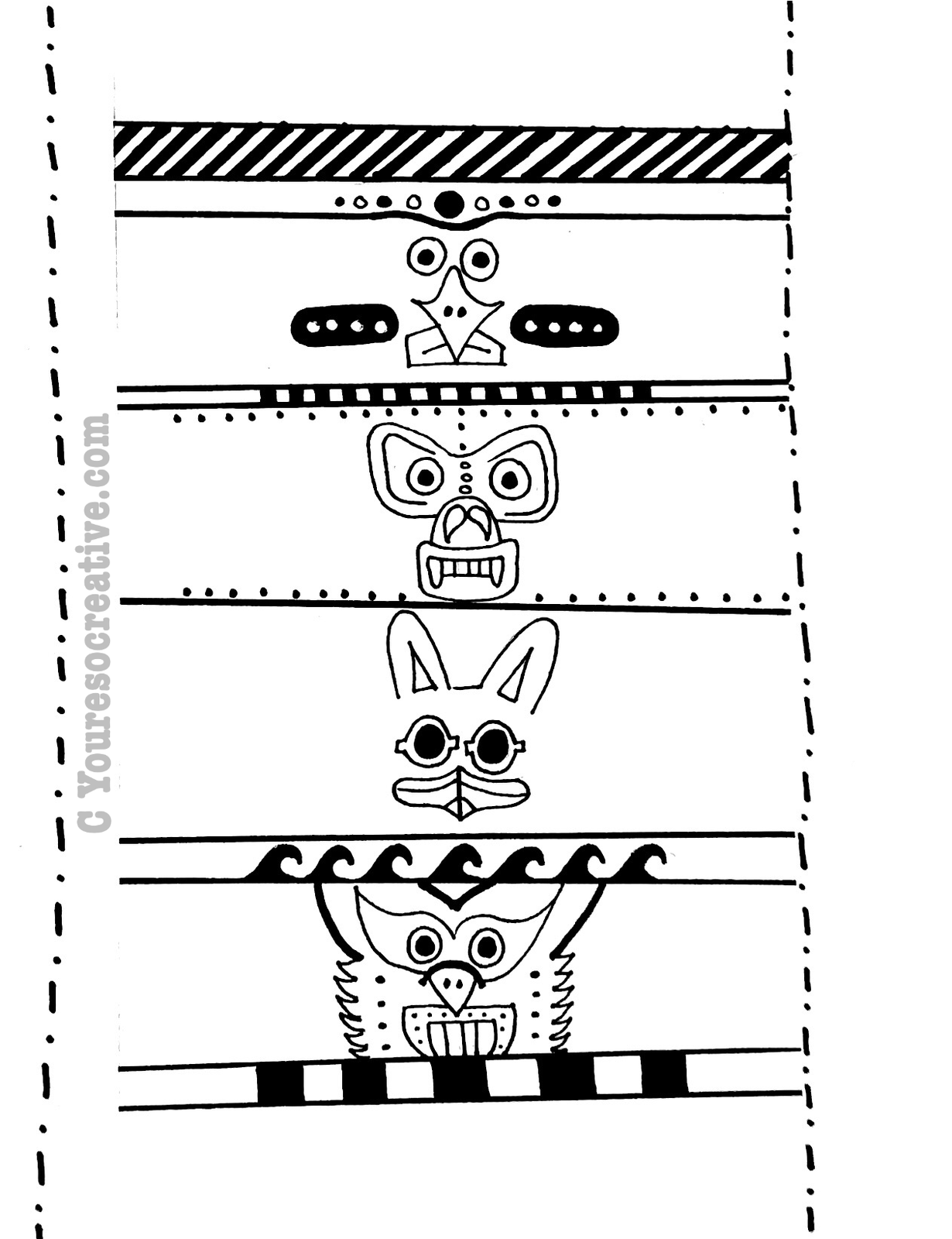 Totem Pole You re So Creative 